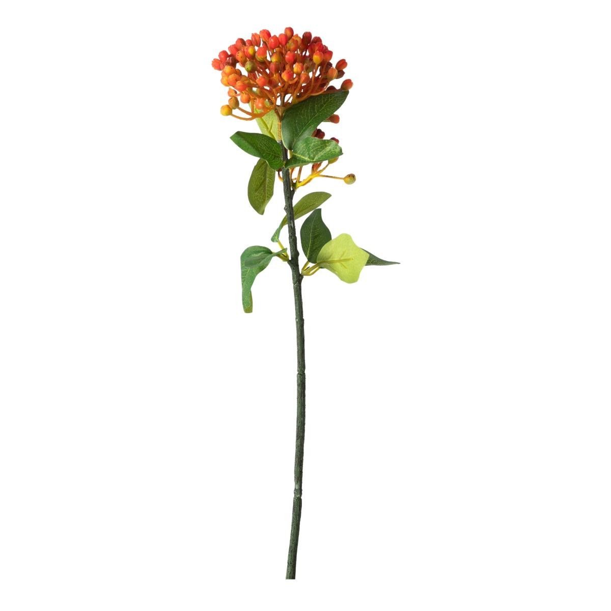 Mudo Home Berry Dal Çi̇çek Turuncu 43 Cm