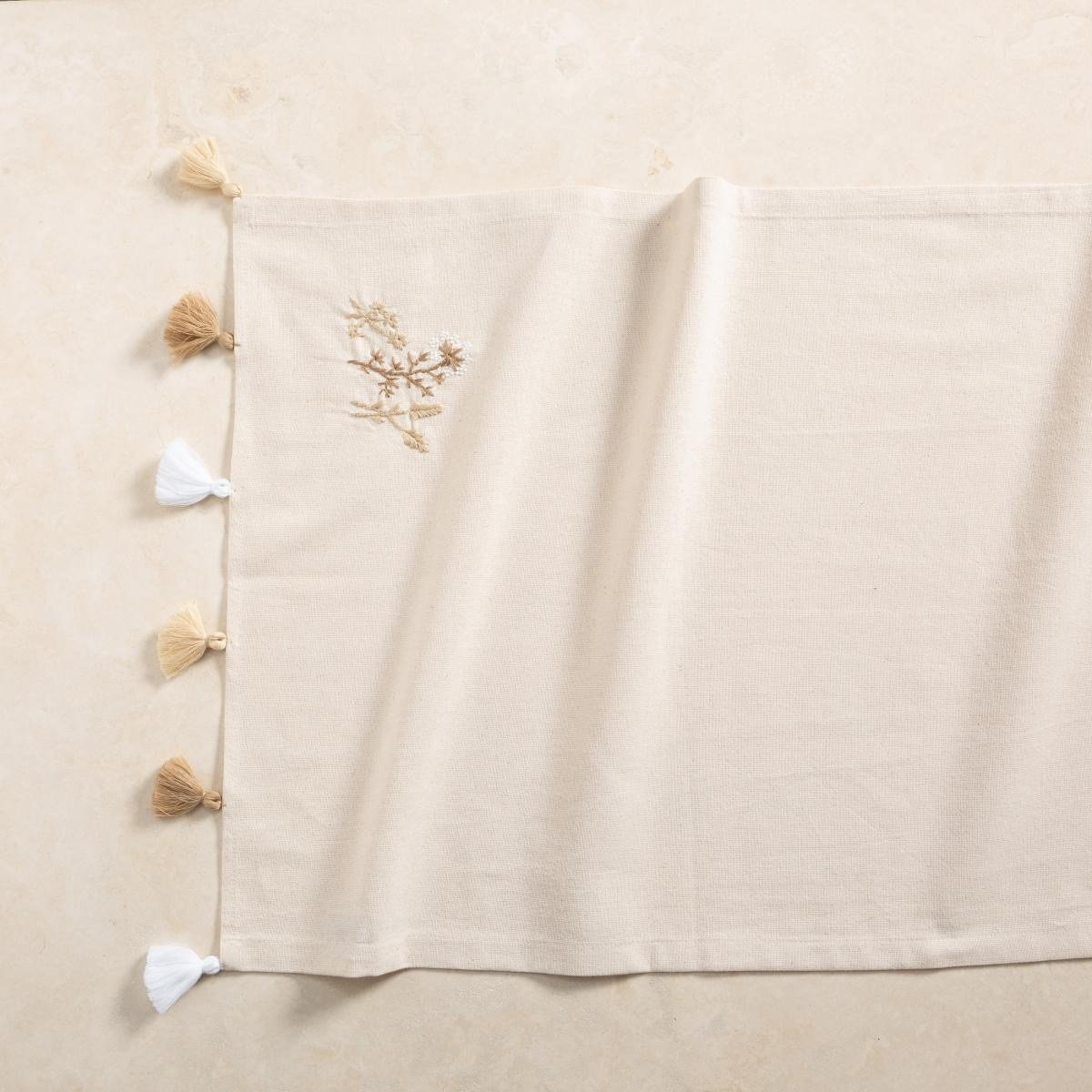 Mudo Home Bessy Nakişli Runner Ekru 50x130 Cm