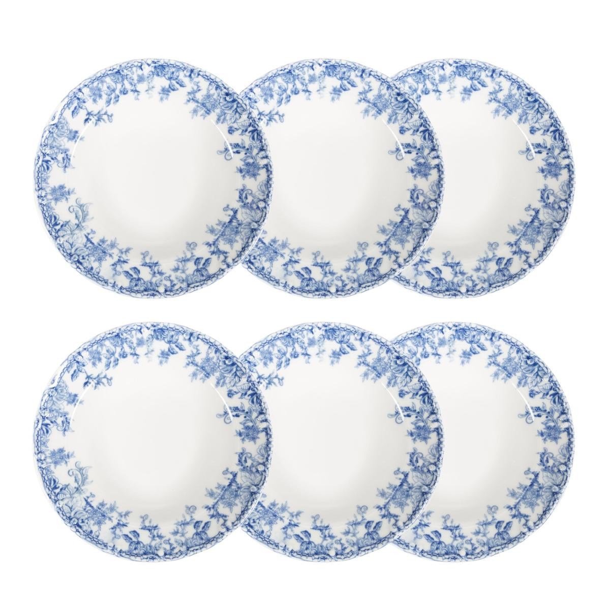 Mudo Home Blue Dream Çukur Tabak Seti̇ 6li-23 Cm