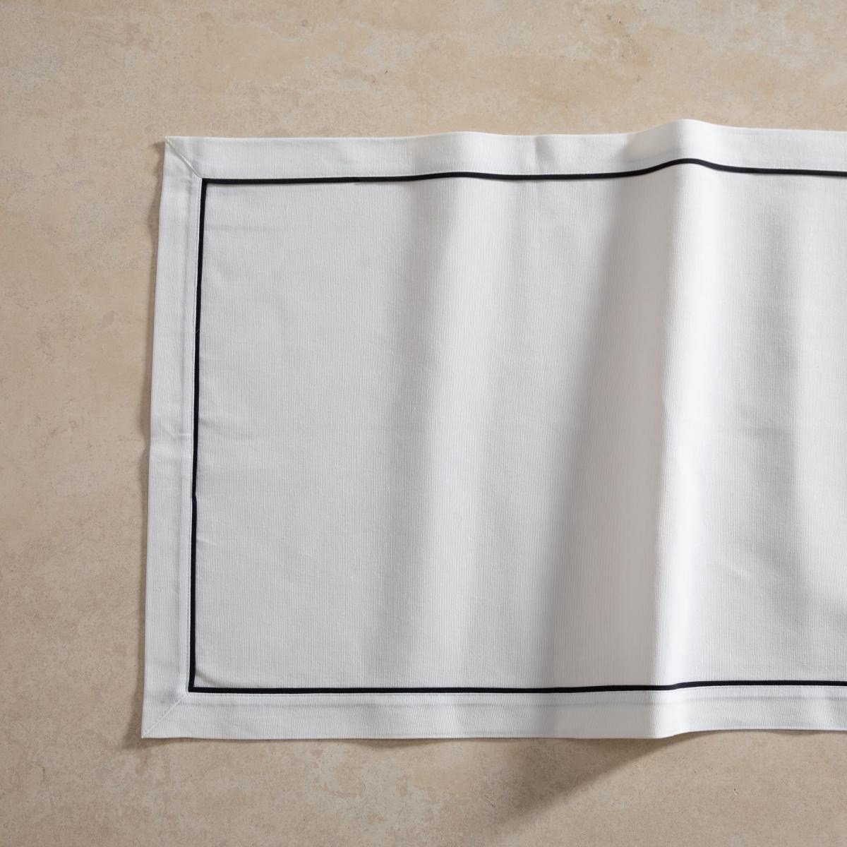 Mudo Home Buldan Keteni̇ Runner Si̇yah Bi̇yeli̇ 50x130 Cm
