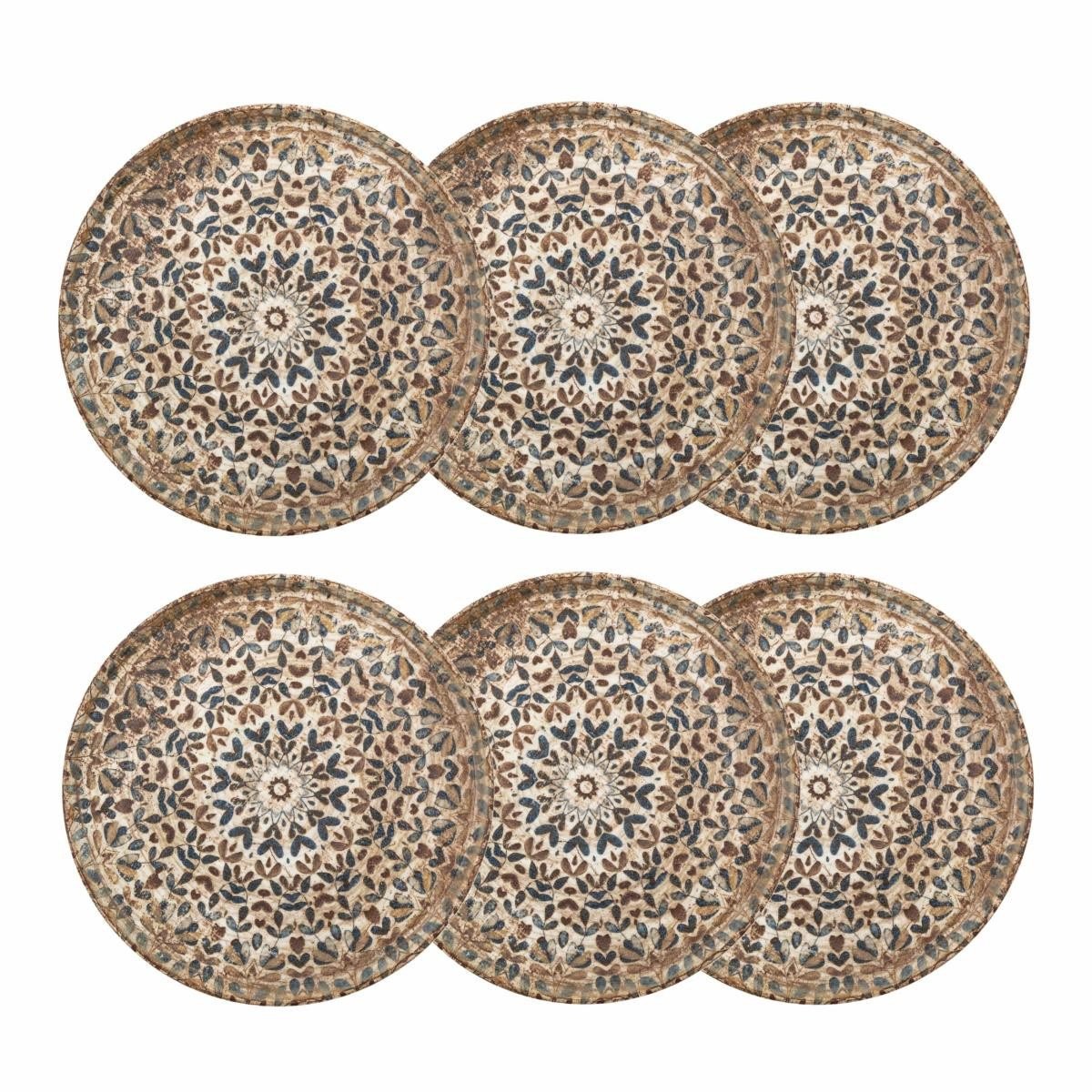 Mudo Home Ephesus Servi̇s Tabaği Seti̇ 6li -26cm