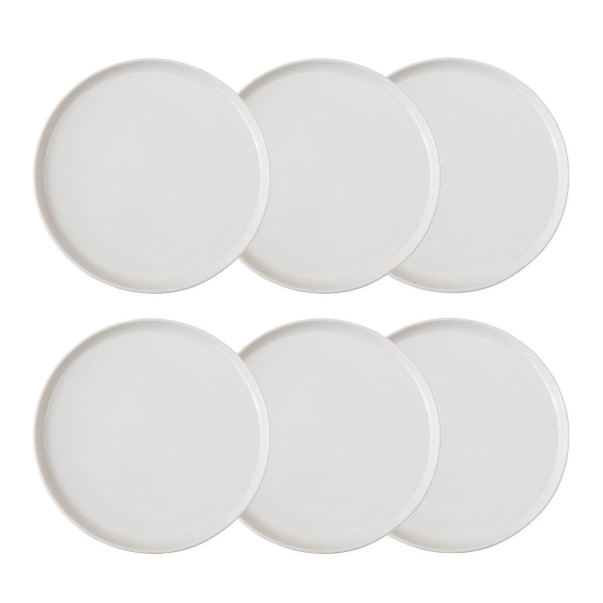 Mudo Home Ephesus White Pasta Tabaği Seti̇ 6li -20cm