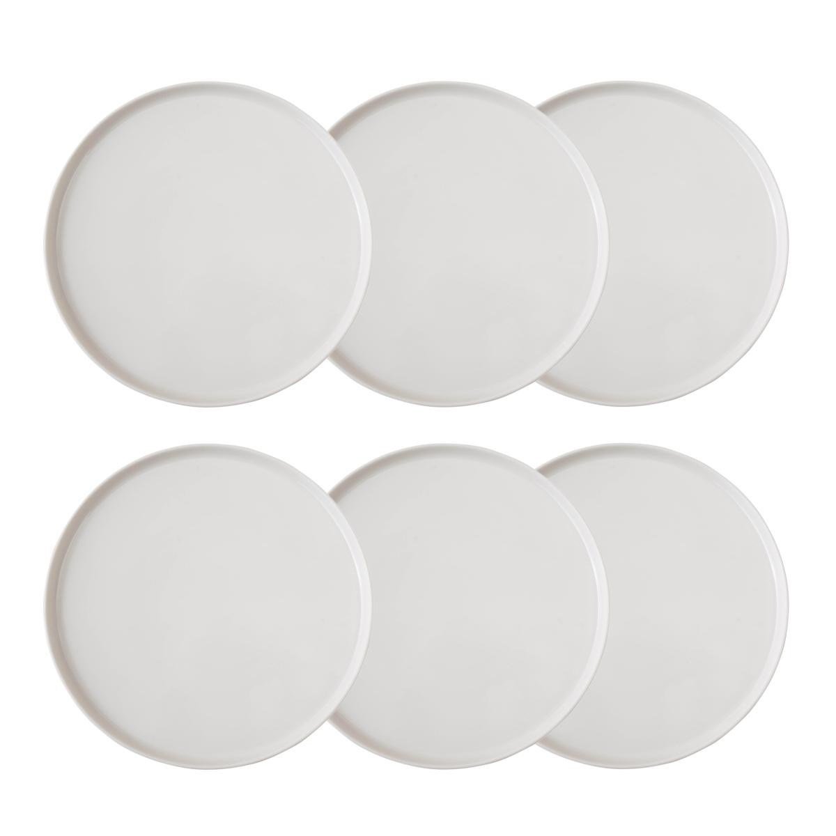 Mudo Home Ephesus White Servi̇s Tabaği Seti̇ 6li -26cm