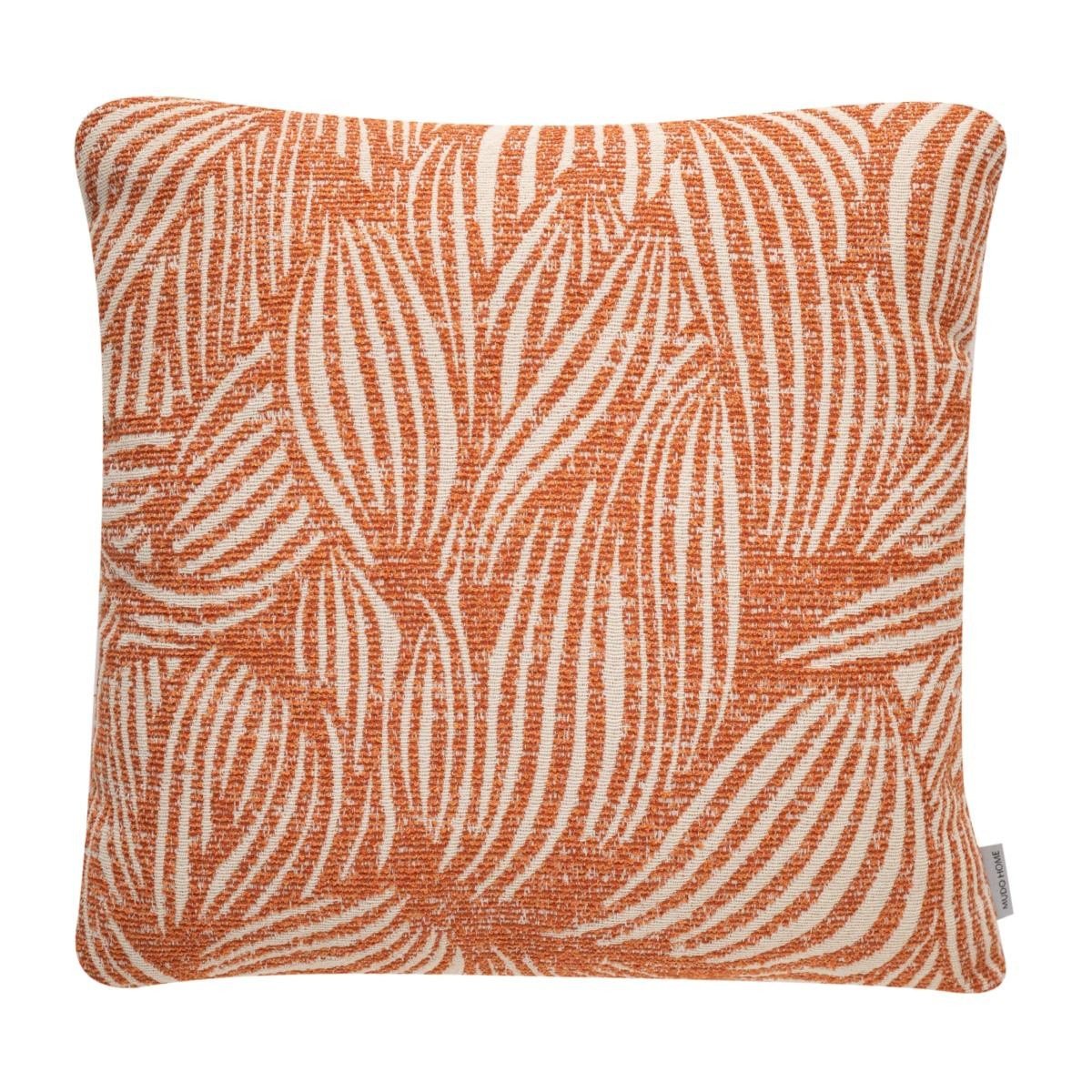 Mudo Home Lena Grid Kirlent Turuncu 50x50 Cm