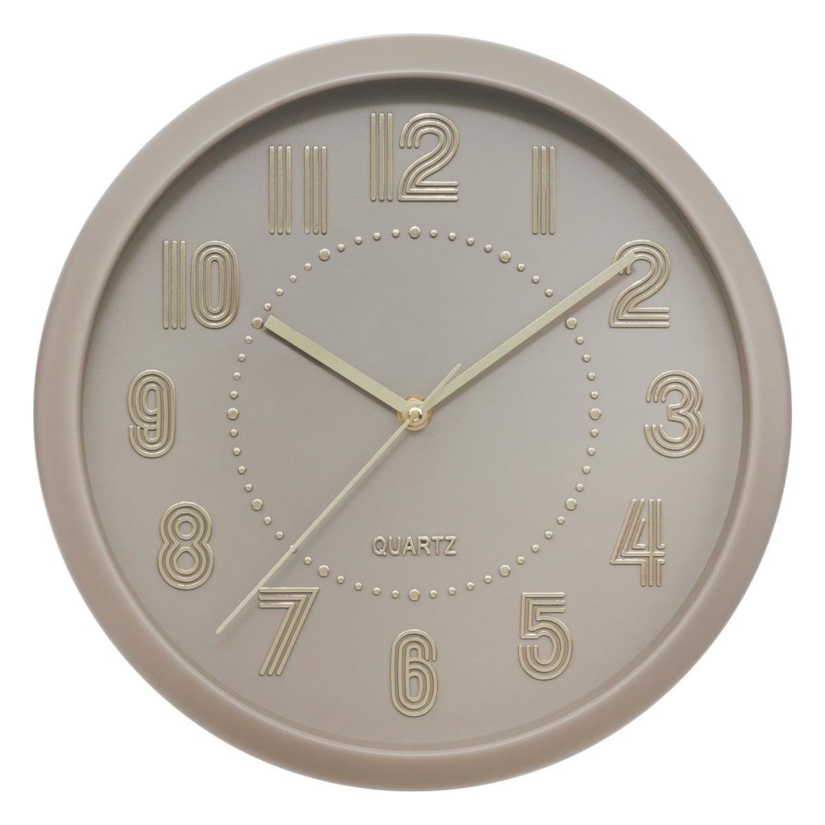 Mudo Home Luden Duvar Saati̇ Bej 30cm