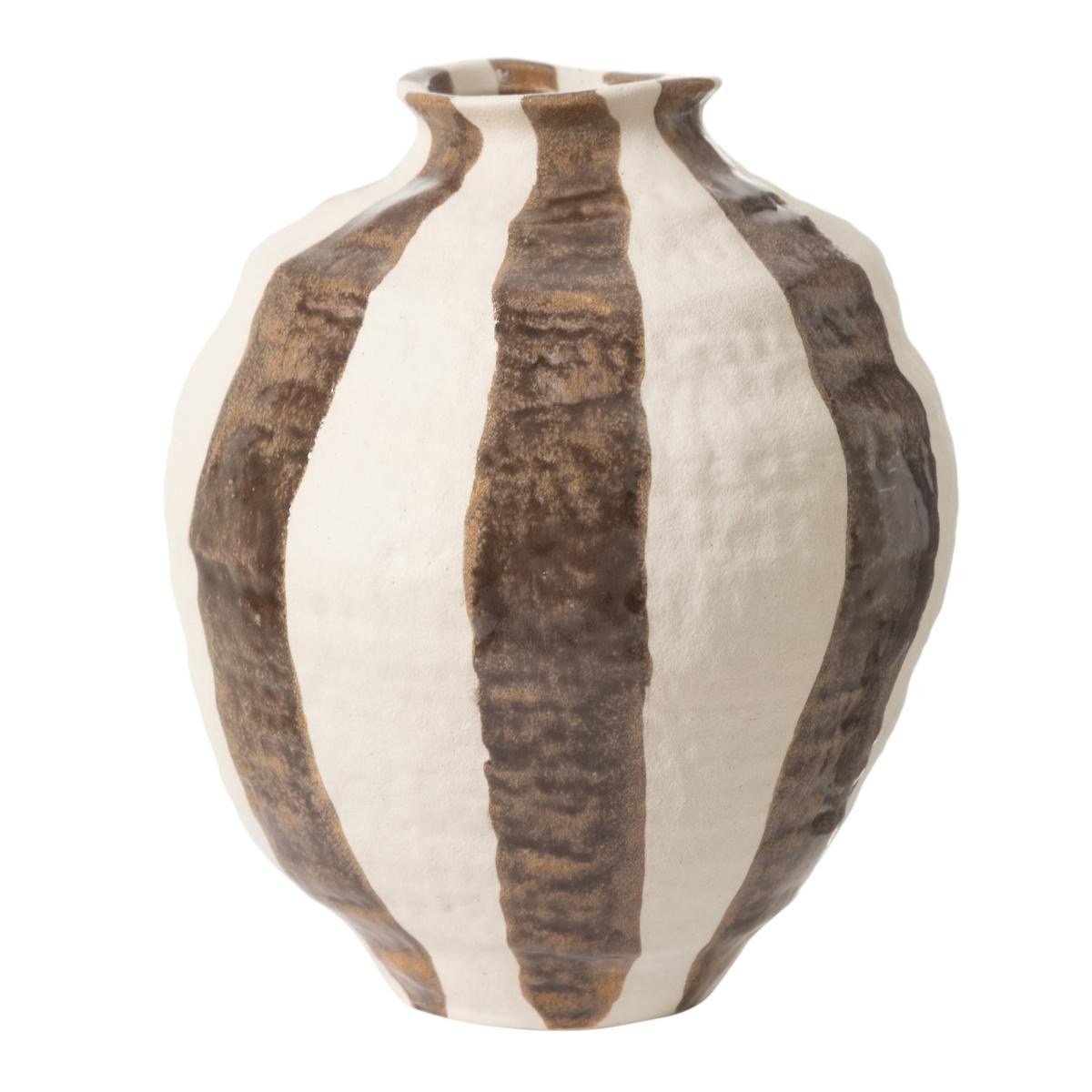 Mudo Home Pulse Brown Vazo 18x21 Cm