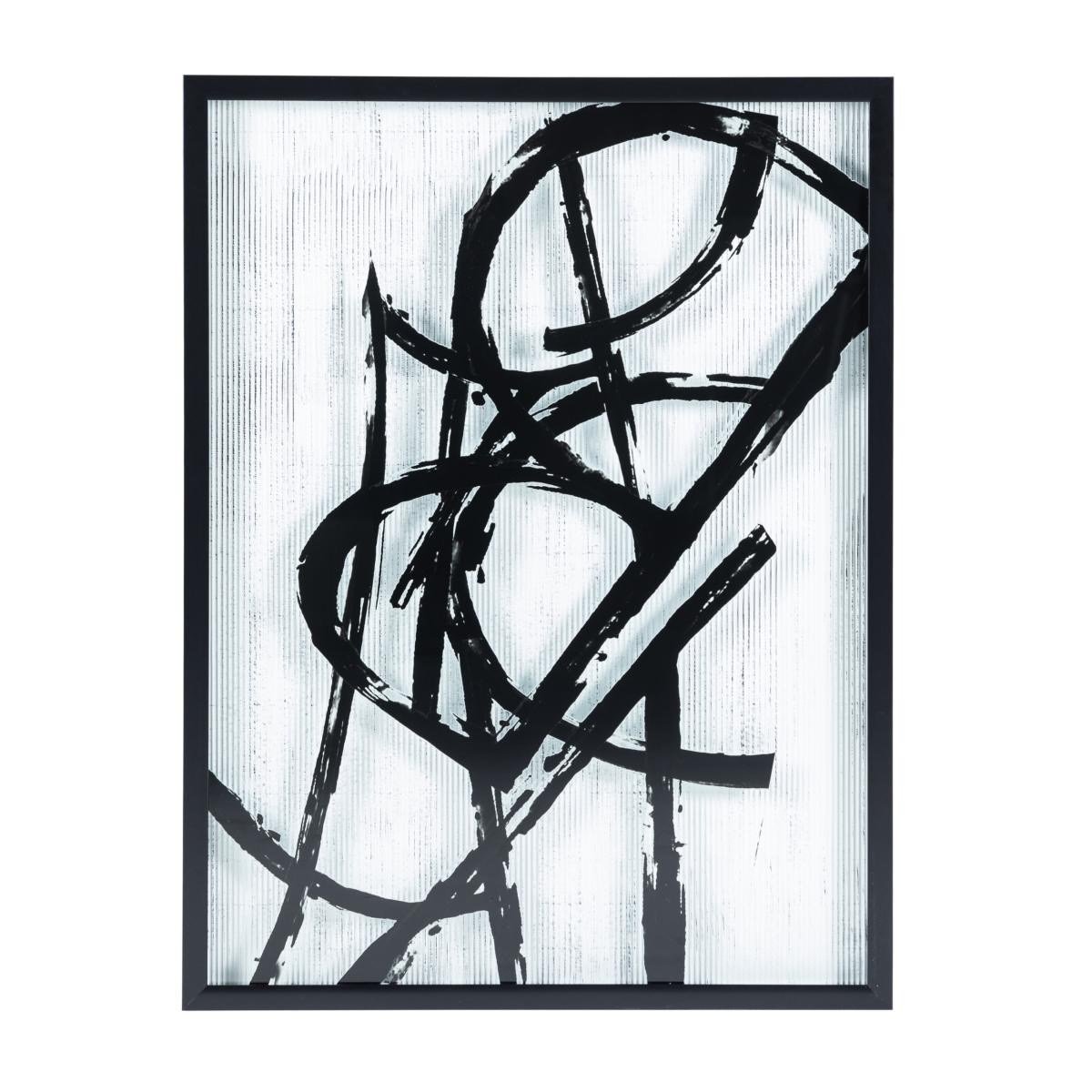 Mudo Home Scracth Ii Çerçeveli̇ Cam Baski Pano 77x102 Cm