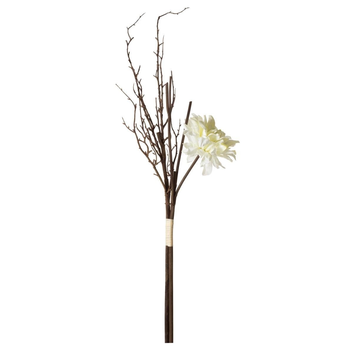 Mudo Home Soft White Dal Çi̇çek 74 Cm