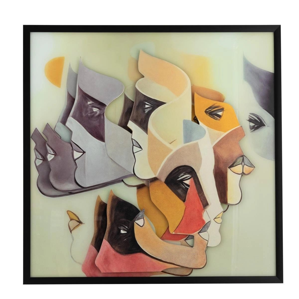 Mudo Home Spectrum Çerçeveli̇ Tablo 100x100 Cm
