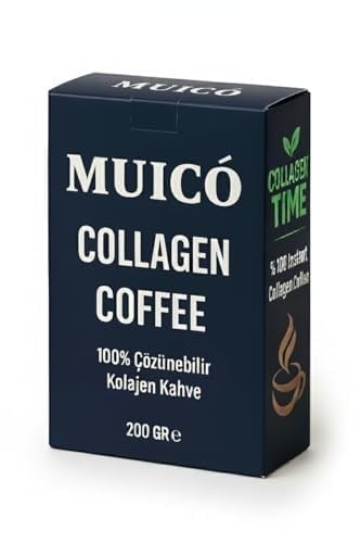 Muico Kolajen Kahve 200 gr – Hindiba Ekstraktlı –%100 Çözünebilir Granül Kahve