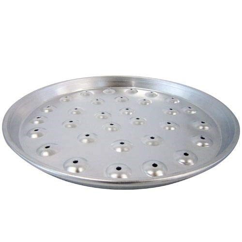 Mutfak Delikli Alüminyum Pizza Tepsisi Tavası 32 cm