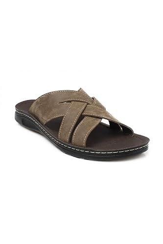 Muya 31318 M Tiger Casual Günlük Kahverengi Erkek Terlik