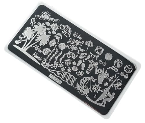 Nail Art Stamping Baskı Plakası