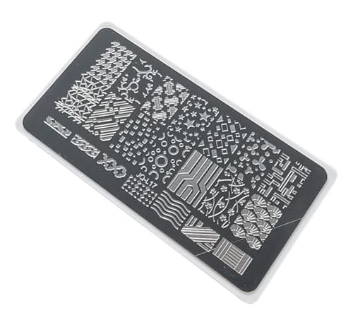 Nail Art Stamping Baskı Plakası