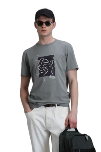 Nally Modern Grafik T- Shirt Beyaz