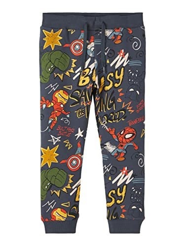 Name It NMMAAGE AVENGERS SWE PANTS BRU MAR Pantolon Erkek çocuk