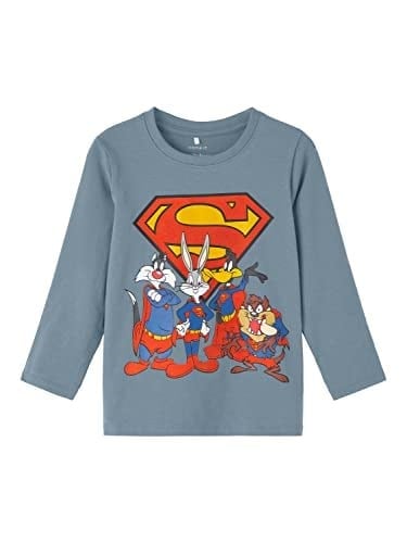 Name It NMMALVUX LOONEY LS TOP WAB Tişört Erkek çocuk