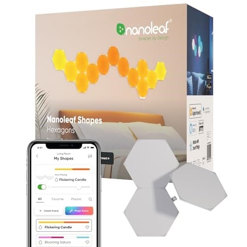 Nanoleaf şekiller, 3 W, çeşitli - Seçenekler: Erweiterungspack (3 Stk.), 9er Starterpack