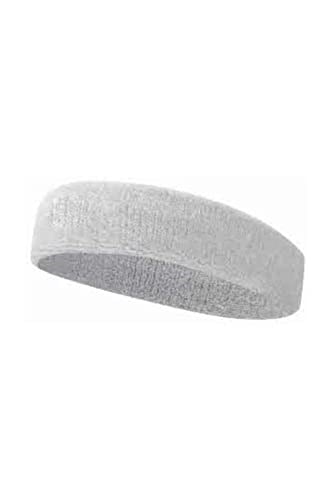 NASYA havlu ter bandı kafa bandı headband tenis saç bandı-Beyaz