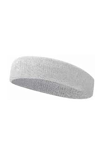 NASYA havlu ter bandı kafa bandı headband tenis saç bandı-Beyaz
