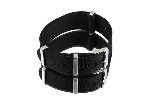 Nato Saat Kordonu - Cobra Paraşüt Kumaş Kayışı - N39XWDS - 20mm 22mm Uyumlu Örme Kayış - Kadın Erkek İçin - Çok Renkli Tekstil Kordon