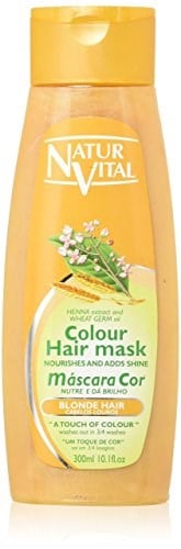 Natur Vital Colour Hair Mask Blonde Hair 300ml Sarı Saçlar İçin Renk Koruyucu Bakım Maskesi