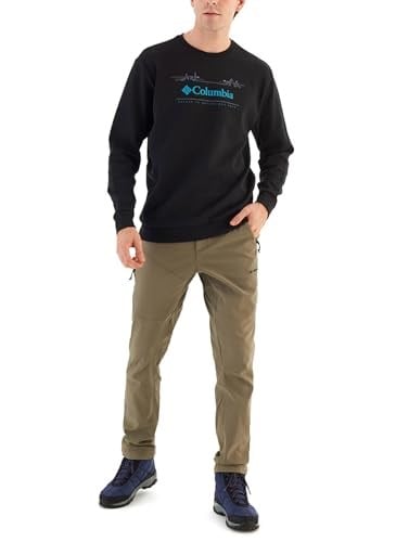 Nature And Back Crew Erkek Siyah Outdoor Sweatshirt CS0329-010