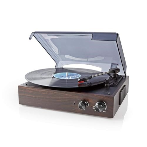 NEDIS Wood Retro Turntable