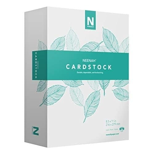 Neenah Vellum Bristol Kartvizit, Hafif, 325 Yaprak, 70Lb/147 gsm, 94 Parlaklık, 8,5