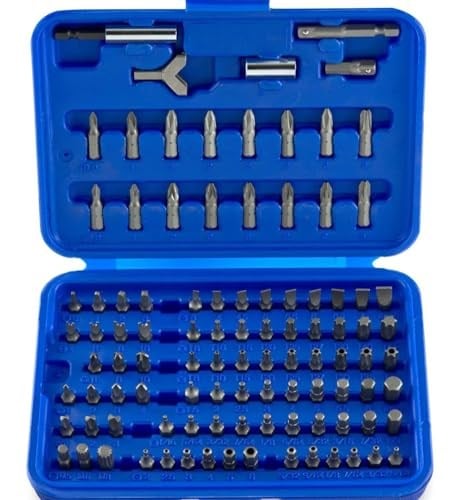 Neiko® 10048 güvenlik bit-Set, krom-vanadyum-çelik | 100 parça