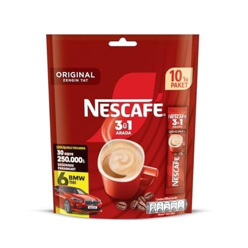 Nescafe 3ü1 Arada 10'lu paket
