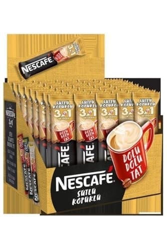Nescafe 3ü1 Arada Sütlü Köpüklü 17.4gr 48'li