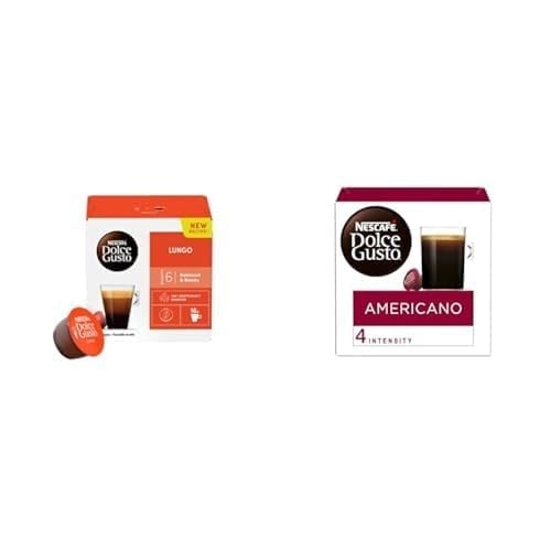 Nescafe Dolce Gusto Lungo 16 Kapsül 89,6 Gr ve Nescafe Dolce Gusto Americano 16 Kapsül 136 Gr