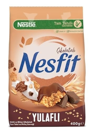 Nestlé Nesfit Çikolatalı Tam Tahıl ve Pirinç Gevreği 400 g