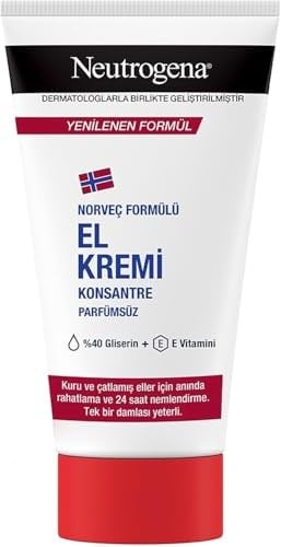Neutrogena Norveç Formülü El Kremi Parfümsüz, 75 ml - Seçenekler: 75 ml, 150 ml (2 x 75 ml)