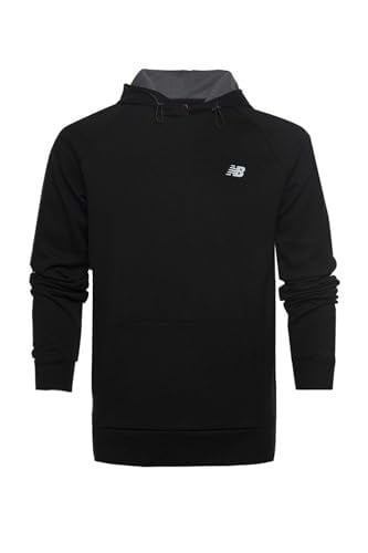New Balance MNH3224-BK Hoodies Erkek