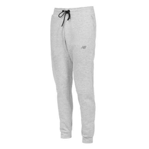 New Balance Mnp3804 Nb Double Face Pants Gri Erkek Eşofman Altı