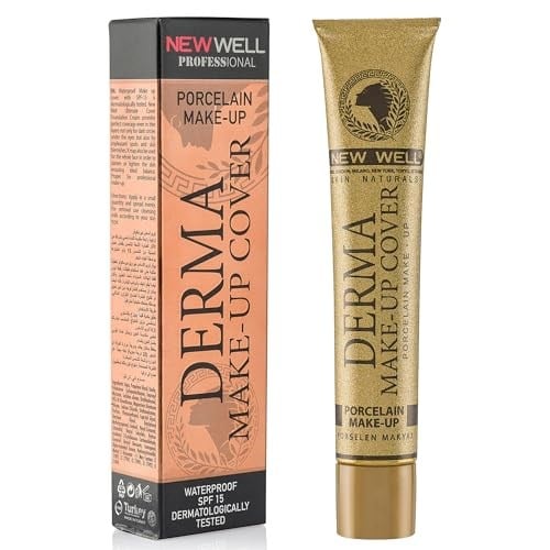 New Well Derma Makeup Cover Fondöten Nickel Spf 15, T98