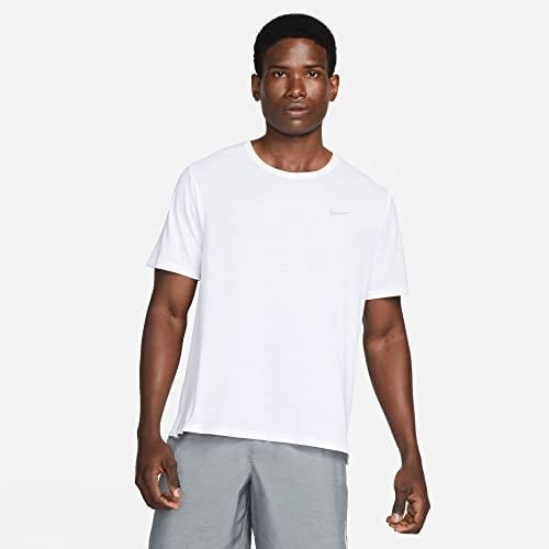 Nike M NK DF MILER TOP SS T-Shirt Erkek