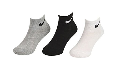 NIKE Unisex Kinder Basic No Show 3pk Socken (1er Pack)