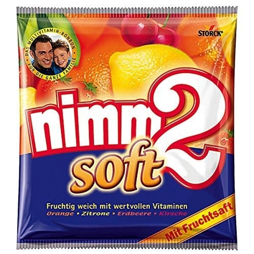 Nımm2 Vitamin İlaveli Meyve Sulu Dolgulu Yumuşak Çiğnenebilir Şekerlemeler 116 Gram