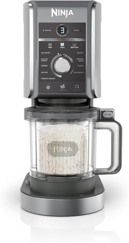 Ninja CREAMi Deluxe 10-in-1 Dondurma ve Frozen Makinesi NC502EU - Seçenekler: 10 in 1 siyah, 13'ü 1 arada