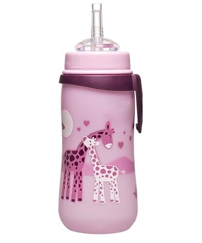 Nip Pipetli Bardak 330 Ml Kız, Zürafa