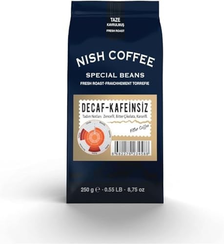 Nish Filtre Kahve Decaf-Kafeinsiz 250 gr