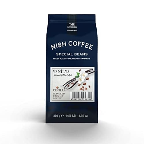NISH Filtre Kahve Vanilya Aromalı 250 gr