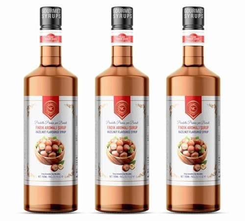 Nish Fındık Aromalı Şurup 3 x 700 ML - P