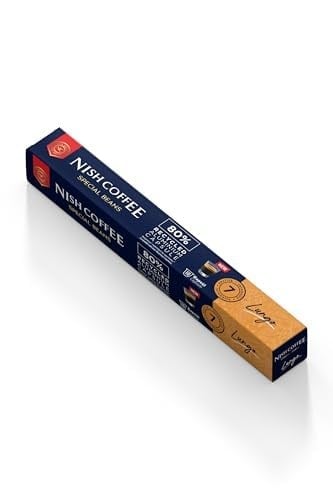 Nish Kahve Kapsül Kahve 7 Lungo Nespresso Uyumlu 10 Adet