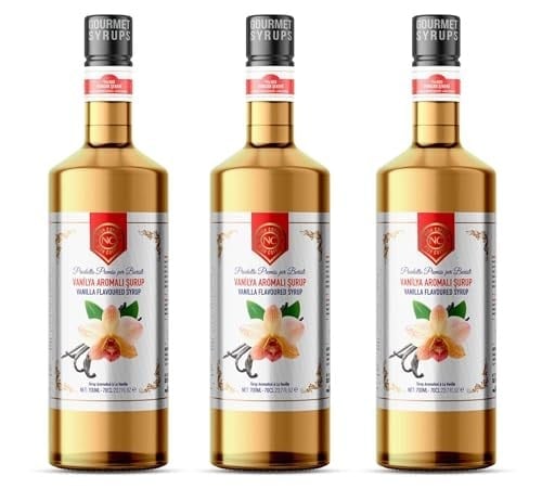 Nish Vanilya Aromalı Şurup 3 x 700 ML - P