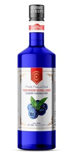Nish Yaban Mersini (Blueberry) Aromalı Şurup 700 ML - P