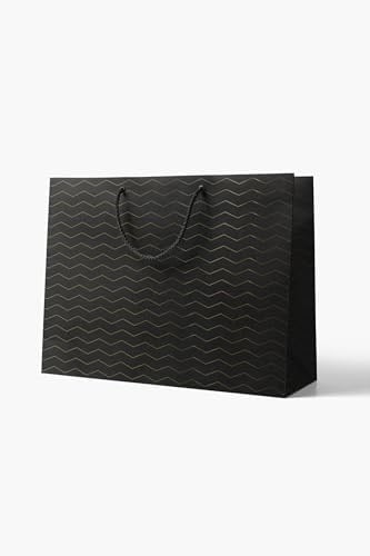 No1 25'li Klasik Seri Kraft Çanta Siyah 51x35x16 cm